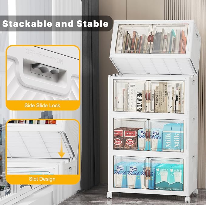 220Qt Stackable Storage Bins - Image 3