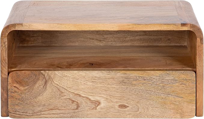 Kate and Laurel Kato Transitional Wood Floating Side Table - Image 9