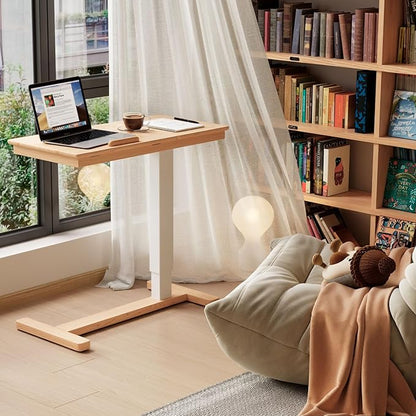 Solid Wood Overbed Bedside Table - Image 3