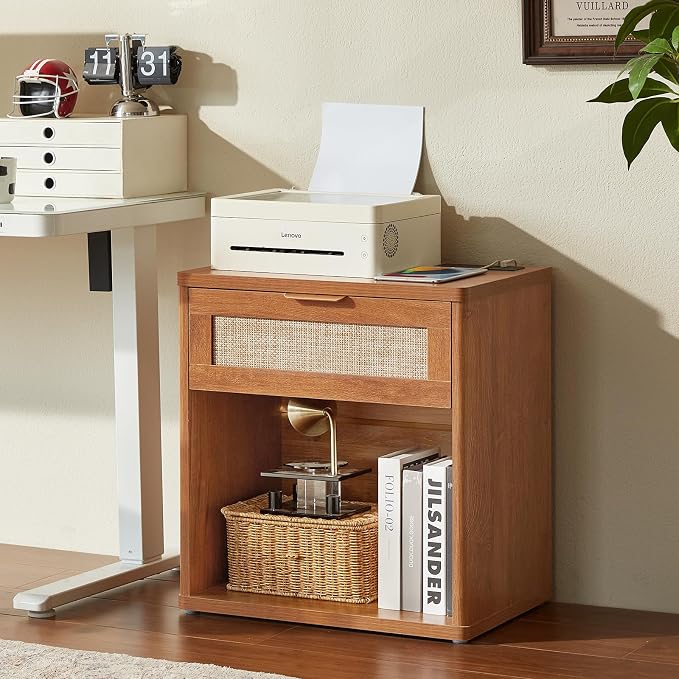 LEYAOYAO Rattan Nightstands Set of 2 - Image 8