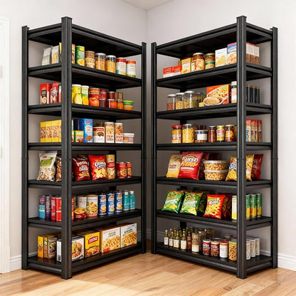 Garage Storage Shelves, 5 Tier Shelving Unit, 40 inch Wide, 18” Deep, 78” Tall - Image 8