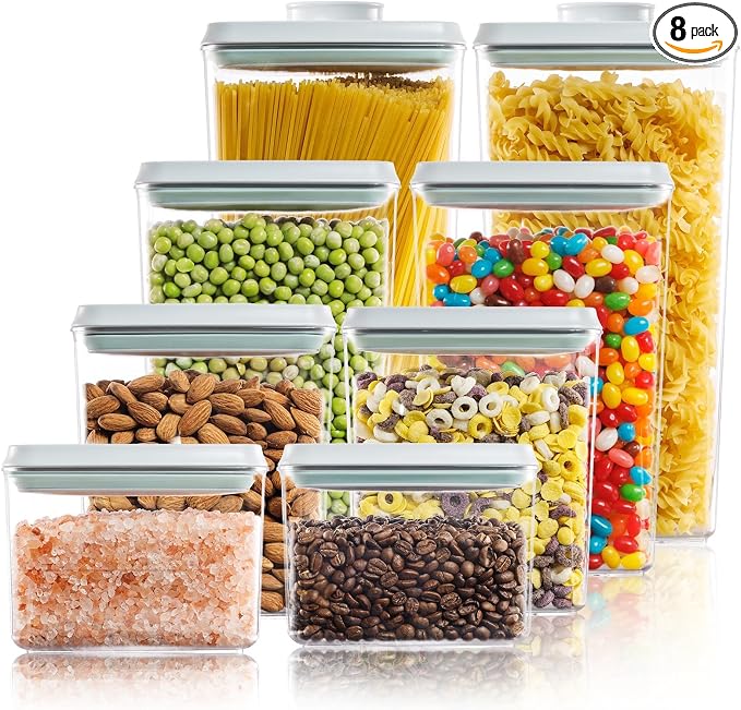 Pop Top Food Storage Containers by Tourdeus
