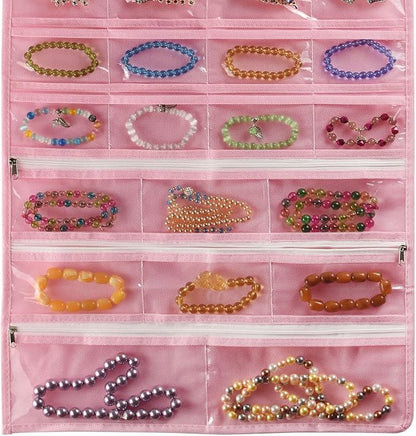 BB Brotrade Hanging Jewelry Organizer, Accessories Organizer, 56 Pocket - Image 3