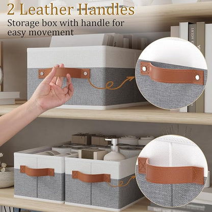 OUTBROS Storage Bins, Foldable Storage Baskets - Image 7