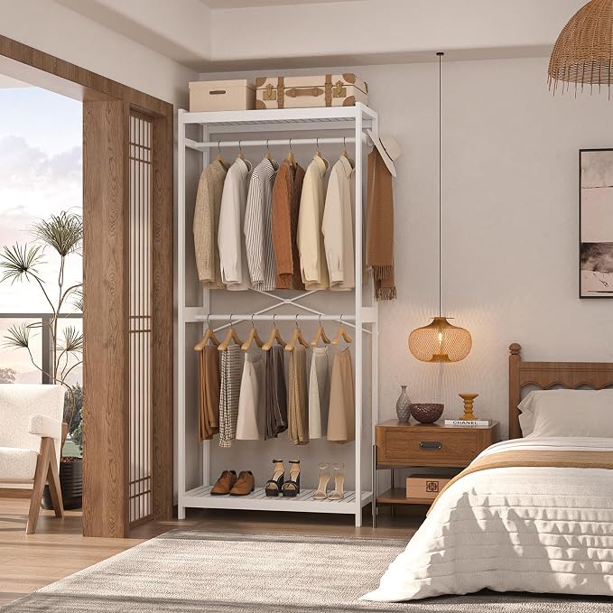 Homykic Bamboo Clothes Rack - Image 3