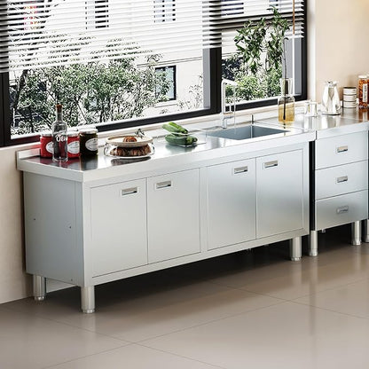 WWK 59" x 21" Stainless Steel Sink - Image 2
