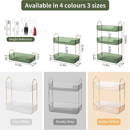 YCIA&DONE Bathroom Organizer Countertop, Makeup Storage, Skincare Cosmetic Tray - Image 5