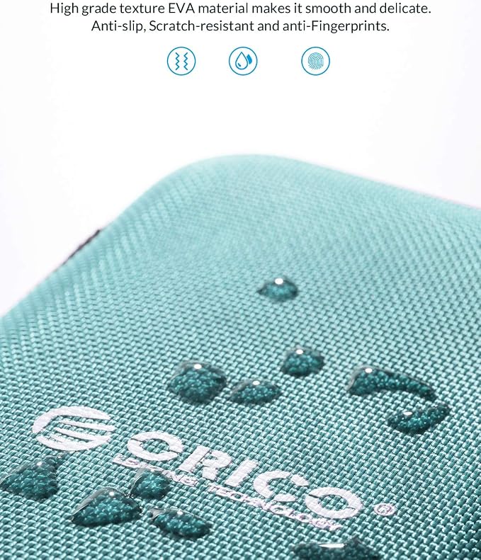 ORICO Hard Drive Case 2.5 inch External Drive Storage Carrying Bag Waterproof - Image 5