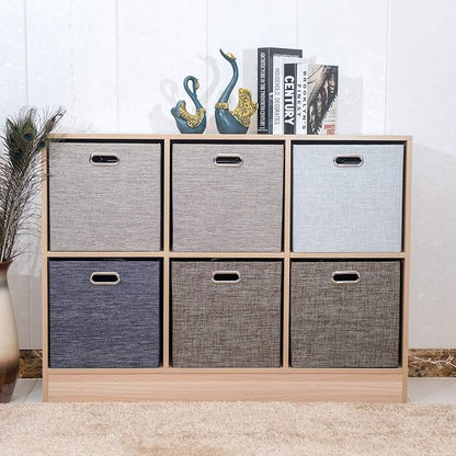 Foldable Storage Bins, 13×13 Storage Cubes Basket Containers - Image 3