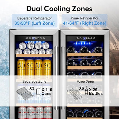 30" Wine and Beverage Refrigerator - Image 8