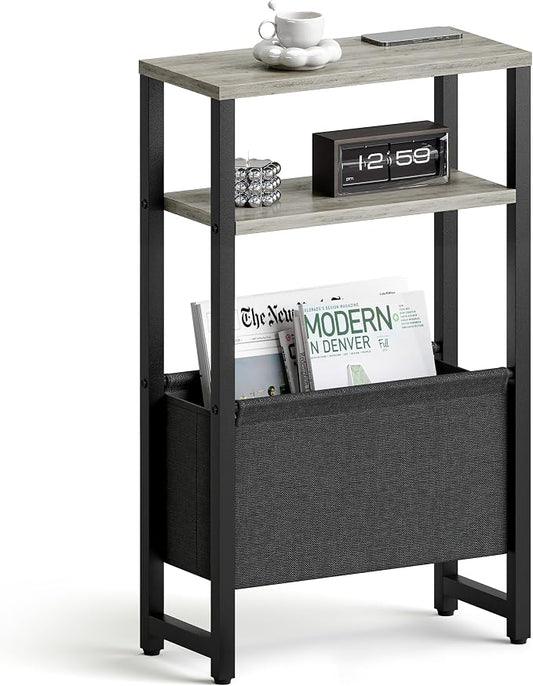 Narrow Side Table, Slim End Table by IRCPEN