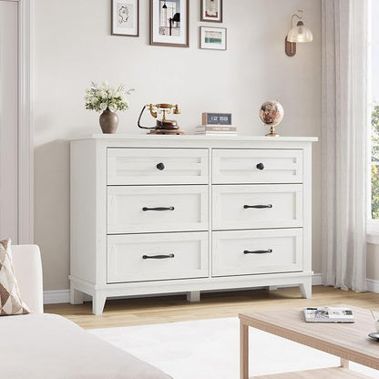 GarveeHome 6 Dresser for Bedroom, 47 in Wide Drawer Dresser - Image 7