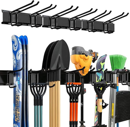 TIDYME Garage Wall Organizer | 48" Heavy-Duty Tool Storage Rack | Adjustable by Tidyme