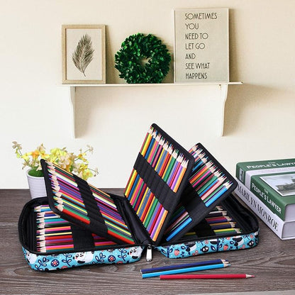 JAKAGO 220 Slots Colored Pencil Case Large Capacity Pen Holder - Image 7