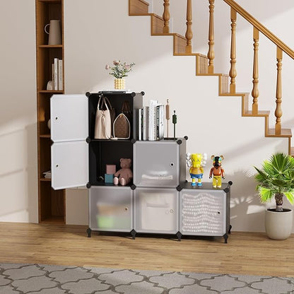 Cube Storage Organizer, 6-Cube Shelves Unit - Image 5