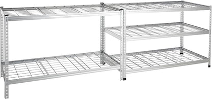 Amazon Basics 4000IBS Heavy Duty Adjustable Storage Shelving Unit, 5 Shelf - Image 3