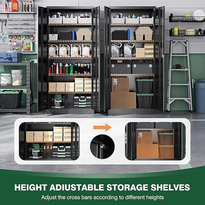 Letaya Metal Garage Storage Cabinets - Image 6