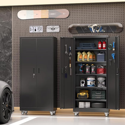 Metal Garage Storage Cabinet - Image 2
