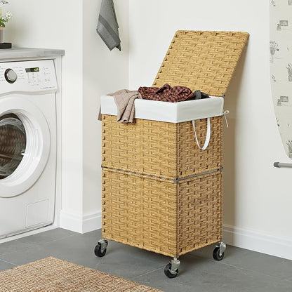 Chrislley 90L Slim Laundry Hamper - Image 2