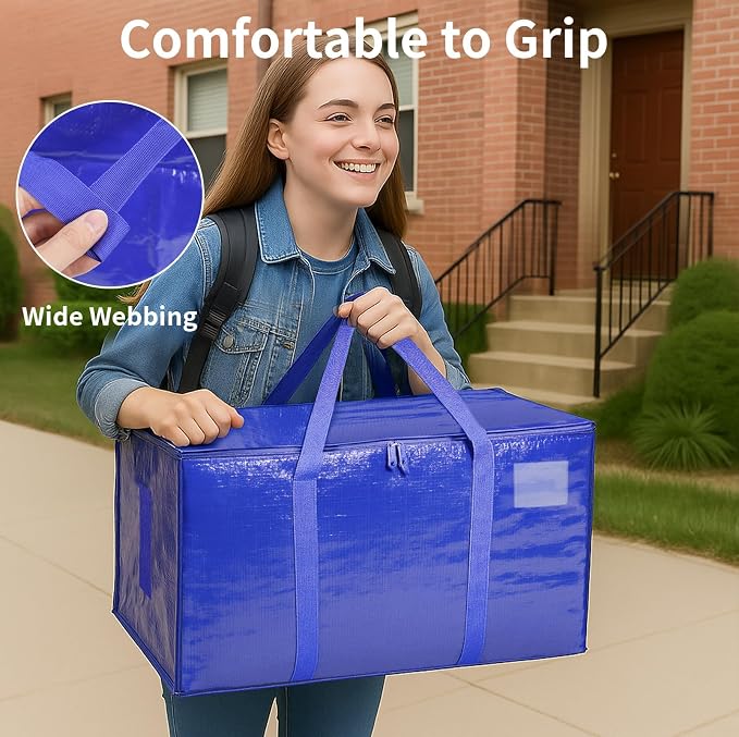 4 Pack-Extra Large Heavy Duty Moving Bags - Image 6