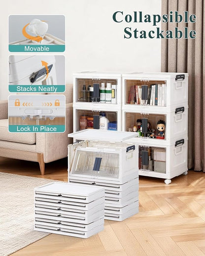 OlarHike 23QT Stackable Storage Bins - Image 3