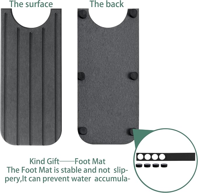 17inch x 4inch Kitchen Sink Faucet Mat, Water Absorbing Stone Faucet Splash - Image 8