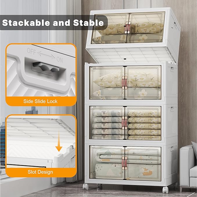 Extra Large Stackable Storage Bins - Image 6