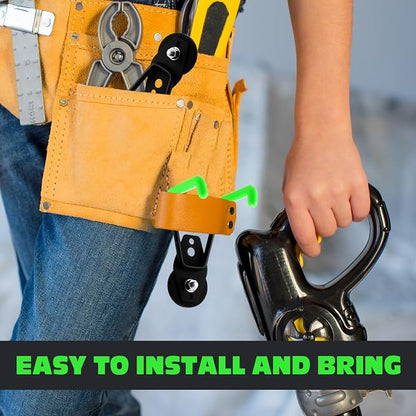 Landhoow Large Magnetic Hooks Heavy Duty Garage Magnet Hooks Strong Storage - Image 6