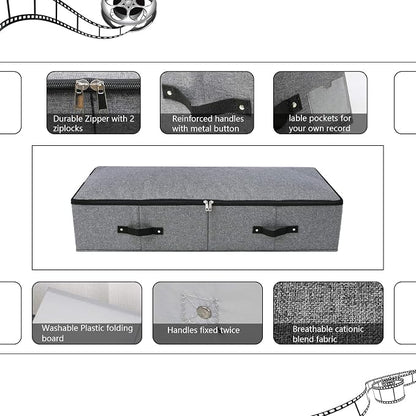 Omygarden Foldable Fabric Sturdy Under Bed Storage Box - Image 5
