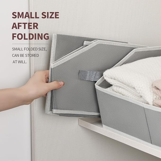Trapezoid Storage Baskets for Shelves - Image 6