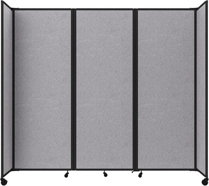 Versare Room Divider 360 Portable Wall Partition | Folding Panels | Large by VERSARE
