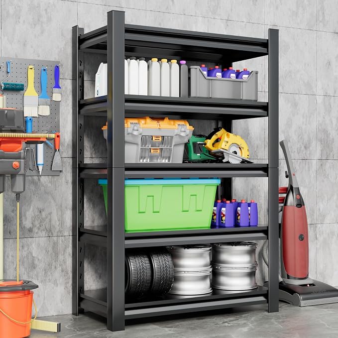 Metal Garage Shelving Unit, 3000 lbs Industrial Shelves - Image 2