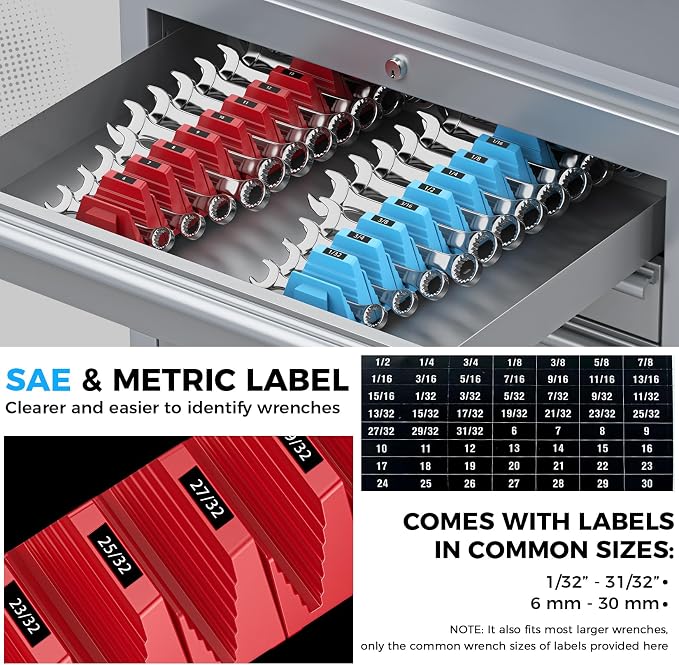 48PCS Magnetic Modular Wrench Organizers - Image 3