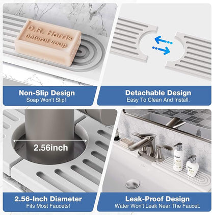 DK177 Diatomite Fast Drying Faucet Mat - Image 5
