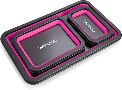 Collapsible Magnetic Parts Tray Set - Image 3