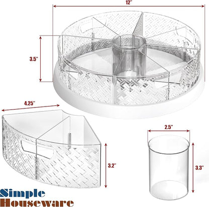 Simple Houseware 12-Inch Lazy Susan Turntable - Image 4