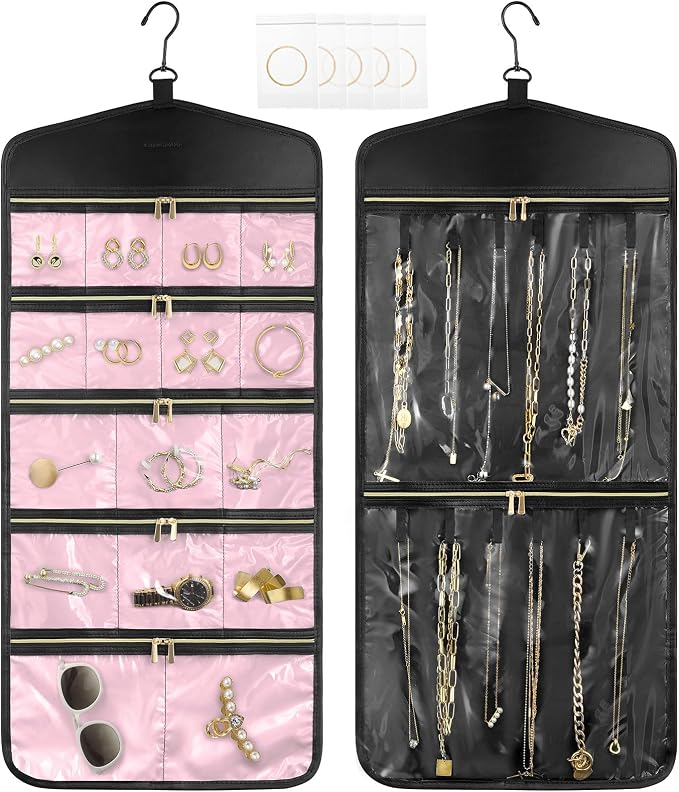 CHICECO Travel Jewelry Holder Organizer, Hanging Jewelry Organizer Storage by CHICECO