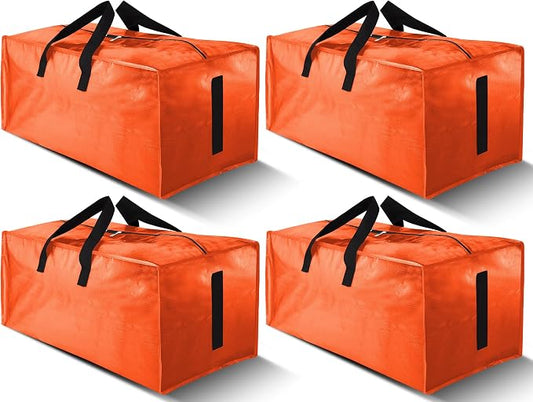 4 Pack Large Strong Moving Bags by HOMESURE