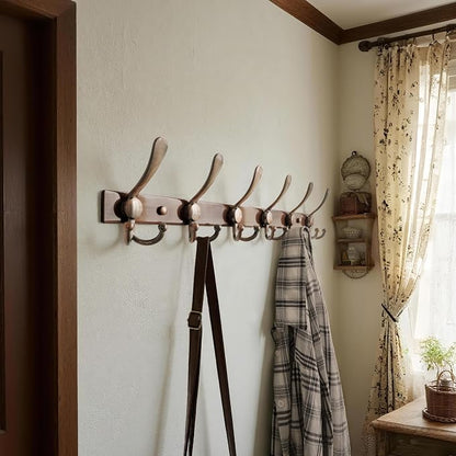 Dseap Coat Rack Wall Mount 2.0 Pro: 24” Long, 3X Tougher, Heavy Duty Stainless - Image 4