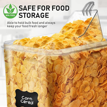 Flour Storage Container 2 PC Extra Large Food Storage Containers - Image 7