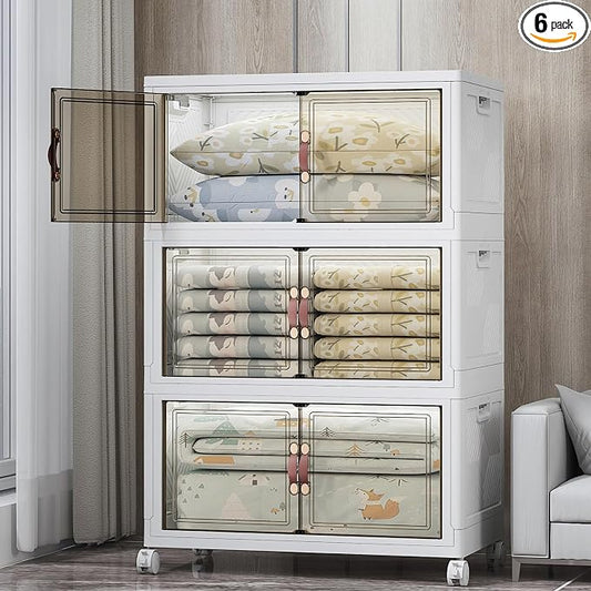 Extra Large Stackable Storage Bins by UAMFURIDirect