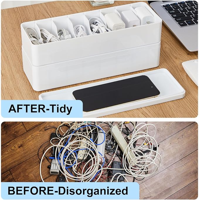 Tatuo 1 Pcs Cable Organizer Box - Image 5