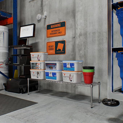 14" Deep x 60" Wide x 14" Height Wire Shelving Kit | 1-Tier | NSF Commercial - Image 8