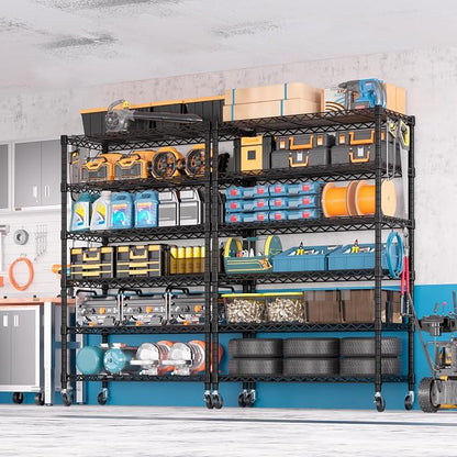 PrimeZone 6 Tier Wire Shelving - Image 2