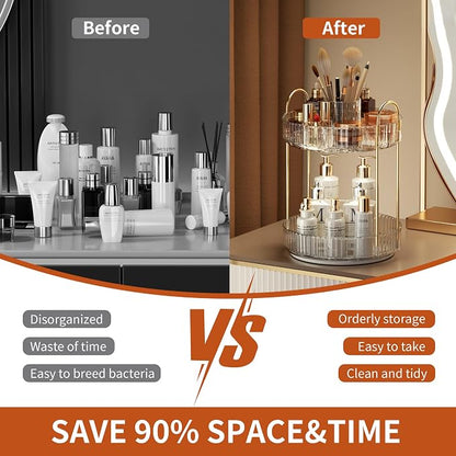 YCIA&DONE Rotating Makeup Organizer - Image 6
