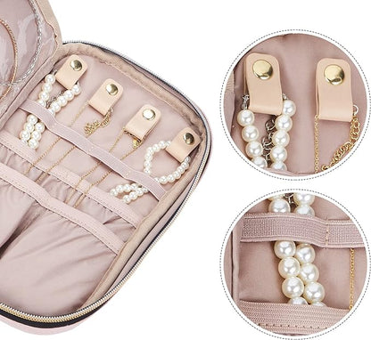 NISHEL Travel Jewelry Case, Holiday Organizer - Image 4