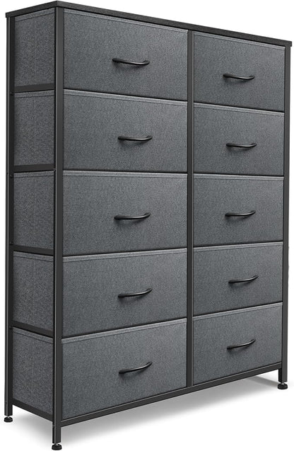 Dresser for Bedroom with 10 Drawers, Chest of Drawers, Storage Drawers by Sonharlar