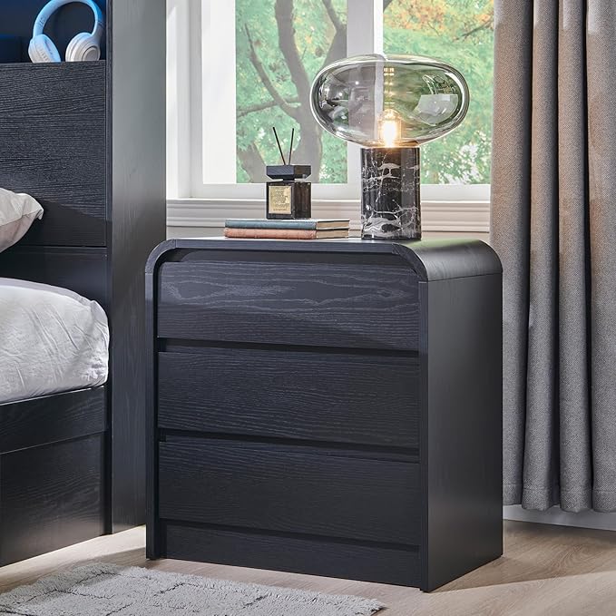 25" Tall Modern Nightstand - Image 6