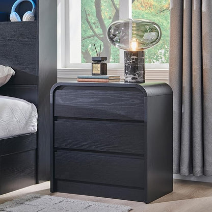 25" Tall Modern Nightstand - Image 6