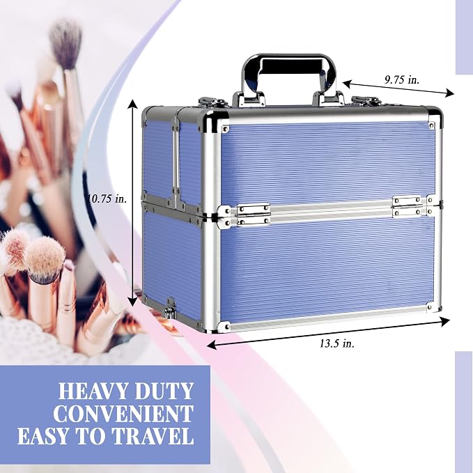 Ver Beauty Makeup Organizer, Cosmetic Travel Kit, Makeup Artist Supplies - Image 3